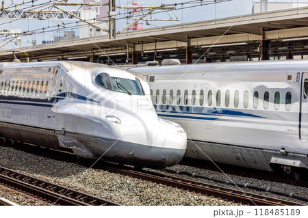 こだま号を追い越すのぞみ号 こだま号を追い越すのぞみ号 118485189