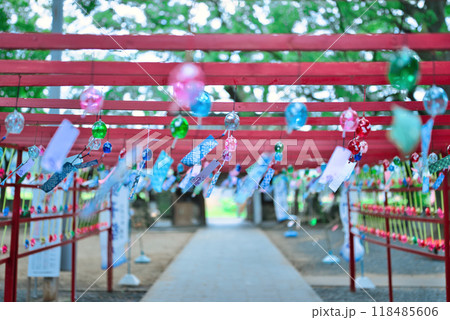 高忍日賣神社の風鈴 118485606