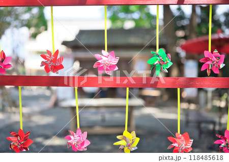 高忍日賣神社の風車 高忍日賣神社の風車 118485618