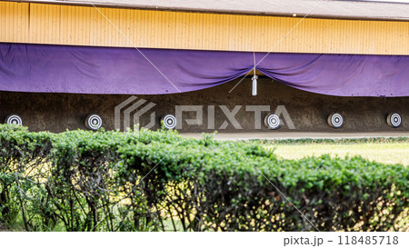 弓道｜霞的の写真素材 [118485718] - PIXTA