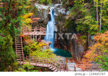 夕森渓谷（秋） 118485787