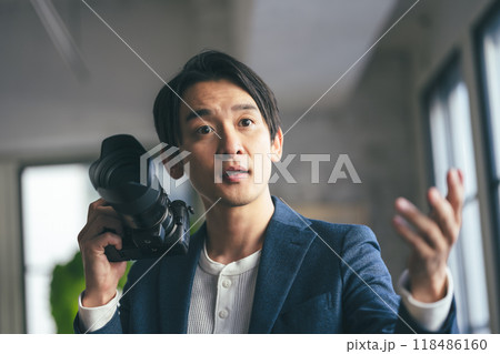 男性ポートレート 118486160