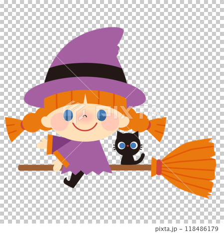 ハロウィンの仮装をした子供 118486179