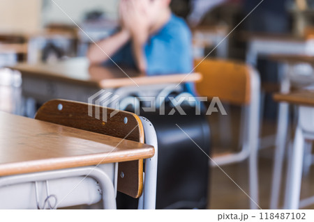 教室の子供 118487102