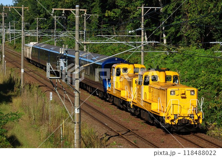 DE15形＋2100系＋マニ50形〜THE ROYAL EXPRESS〜（函館本線：大麻〜森林公園） 118488022