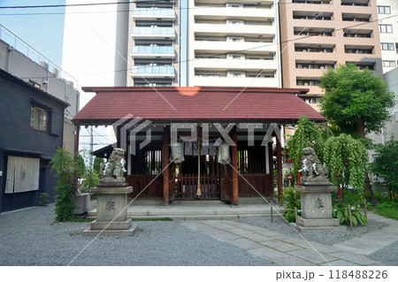 生國魂神社行宮(拝殿)　【大阪府大阪市】 118488226