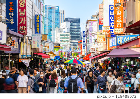 韓国 ソウル 南大門市場 韓国 ソウル 南大門市場 118488672