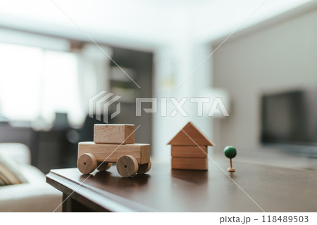 積み木で作ったもの 118489503