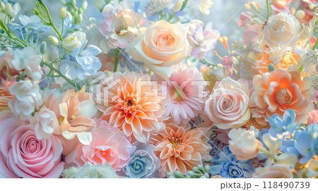花の背景素材(Generative AI) 花の背景素材(Generative AI) 118490739