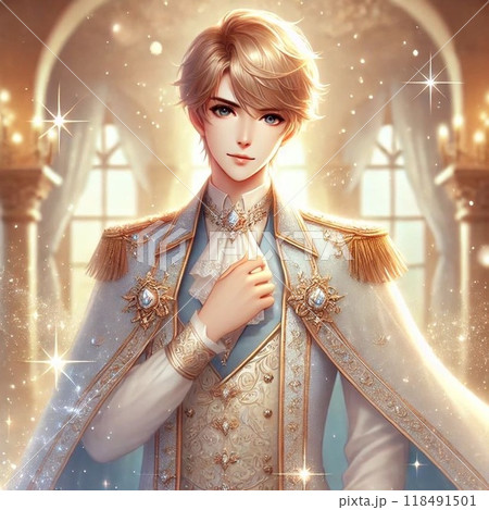 キラキラ王子様のイラスト素材 [118491501] - PIXTA 