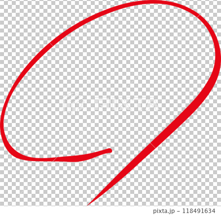 手繪紅圈評分測試 118491634