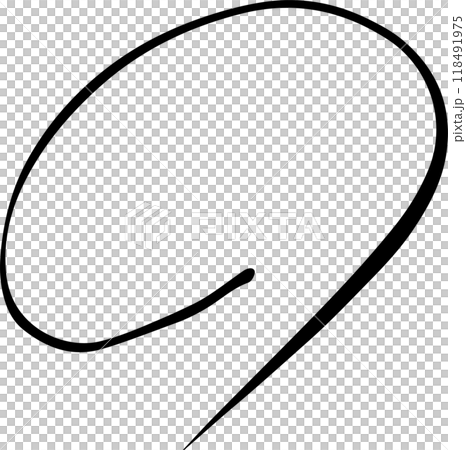 手繪黑圈評分測驗集 118491975