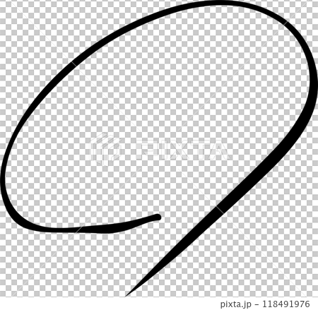 手繪黑圈評分測驗集 118491976