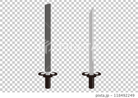 劍，武士刀插圖 118492249