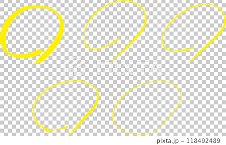 手描きマル　採点　セット 118492489