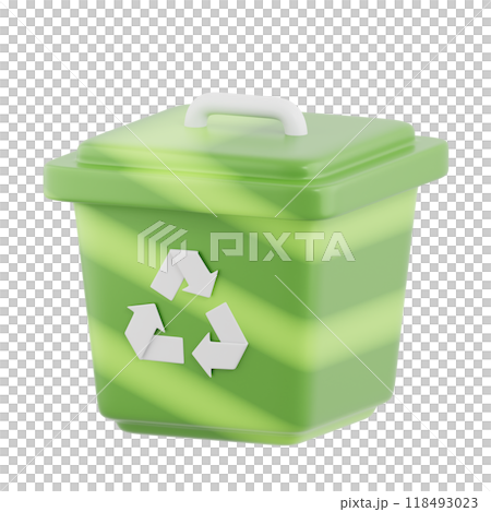Recycle Bin 3D Illustrations 118493023