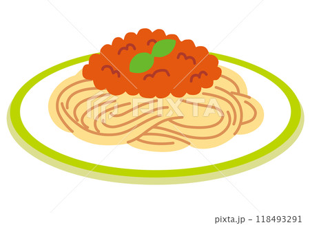 トマトソーススパゲッティ ミートソーススパゲッティ トマトソーススパゲッティ ミートソーススパゲッティ 118493291