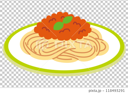 トマトソーススパゲッティ ミートソーススパゲッティ トマトソーススパゲッティ ミートソーススパゲッティ 118493291