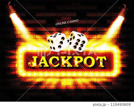Casino online landing page. 118493609
