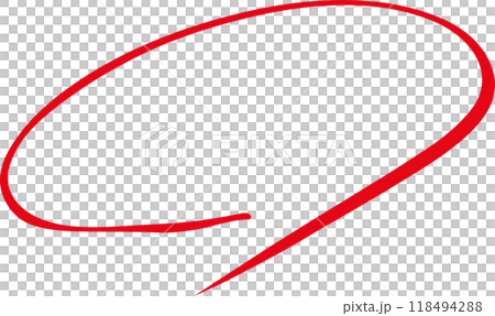 手繪紅圈評分測試 手繪紅圈評分測試 118494288