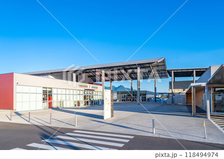 道の駅まえばし赤城　赤城の麓　前橋の新たな玄関口　上武国道沿い　露天風呂から榛名山まで見渡せる絶景 118494974