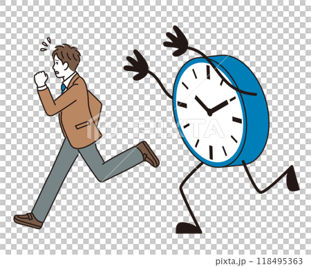 男學生時間緊迫 118495363