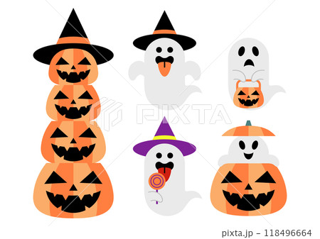 ハロウィンキャラクター 118496664