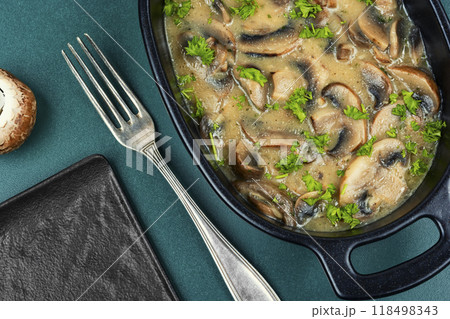 Tasty mushroom sauce Tasty mushroom sauce 118498343