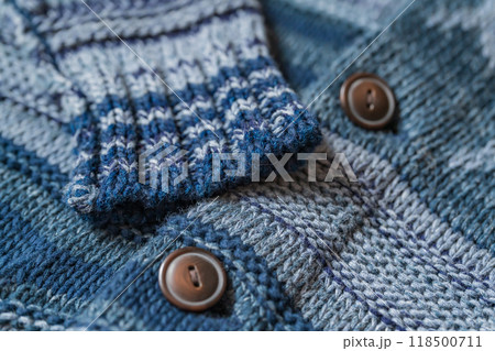 セーター・暖かい 背景素材 118500711