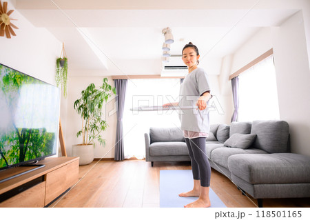 女性ポートレート 118501165