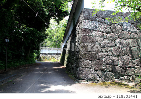 長崎県大村市 大村公園 玖島城跡周辺の風景 長崎県大村市 大村公園 玖島城跡周辺の風景 118501441