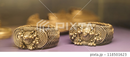 Hand Ornaments Or Hastabhushane. Ancient Splendor, Wealth And Elegance. Jewellery Functioned As Symbols Of Rank, Position, And As Articles Of Faith And Protection. Guardian Deities 118501623