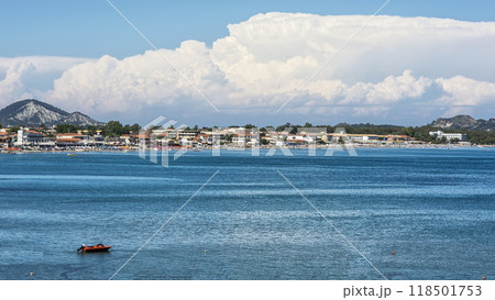 The bay of the city of Laganas on the island of Zakynthos (Greece) 118501753