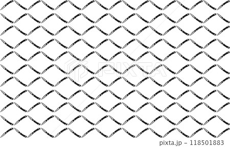 Background image. Wave pattern of knives.  Many knives in a row on a white background. 118501883