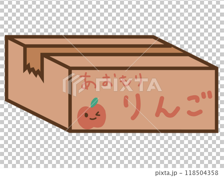 Apple cardboard Apple cardboard 118504358
