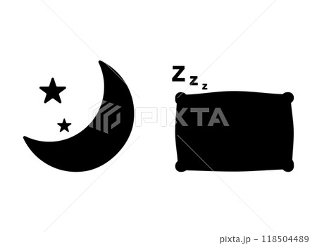 枕　月　アイコン 118504489