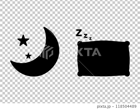 枕　月　アイコン 118504489