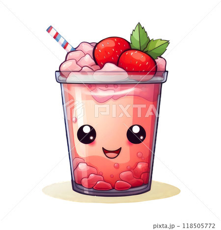 Kawaii bubble tea 118505772
