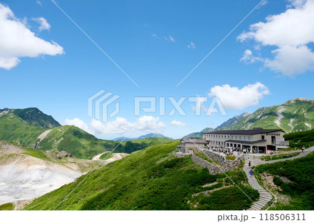 富山県_立山室堂みくりが池温泉_2023年8月 118506311