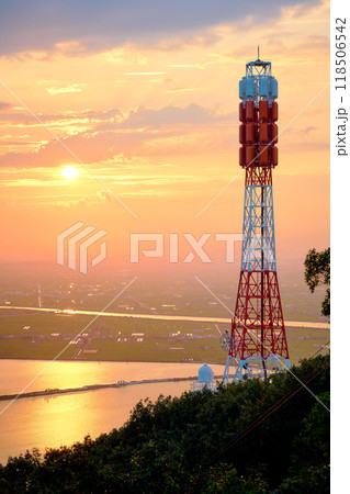 金甲山から見た夕景 118506542