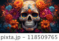 メキシコのお盆・死者の日やカラベラのイメージ メキシコのお盆・死者の日やカラベラのイメージ 118509765