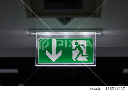 Emergency Exit Sign Emergency Exit Sign 118511497