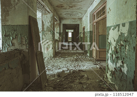 Belarus. Abandoned School In Chernobyl Zone. Chornobyl Catastrophe Disasters. Dilapidated House In Belarusian Village. Whole Villages Must Be Disposed. Chernobyl Resettlement Zone Belarus. Abandoned School In Chernobyl Zone. Chornobyl Catastrophe Disasters. Dilapidated House In Belarusian Village. Whole Villages Must Be Disposed. Chernobyl Resettlement Zone 118512047