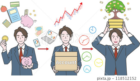 積立投資のイメージ 118512152