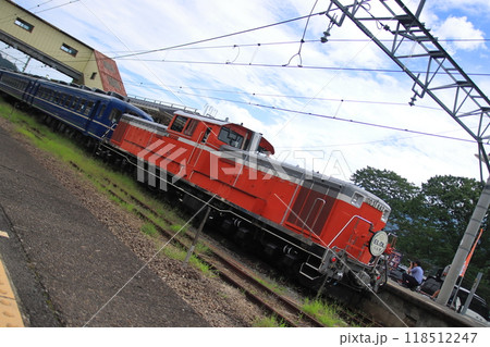横川駅に停車中のDD51-842号機牽引のDLぐんまfin10号_2024/9/15撮影 118512247