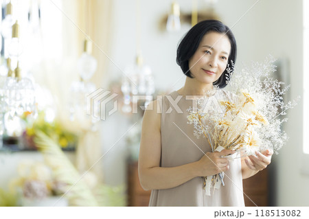 ミドル女性のビューティイメージ ミドル女性のビューティイメージ 118513082