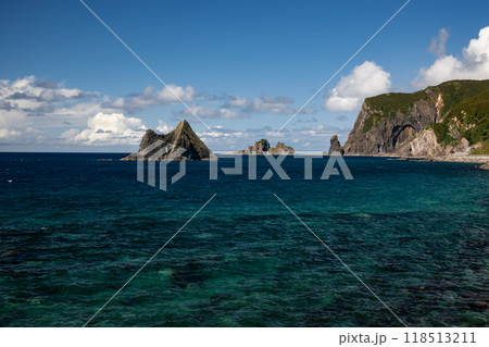美しい積丹の海 118513211