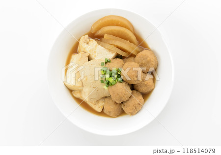 豆腐と鶏団子の煮物 118514079