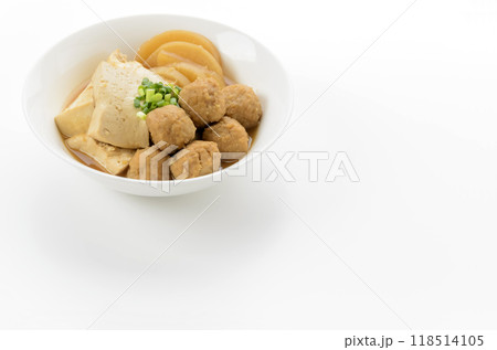 豆腐と鶏団子の煮物 118514105