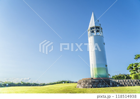 城ヶ島公園に建つ「安房崎灯台」【神奈川県・三浦市】 118514938